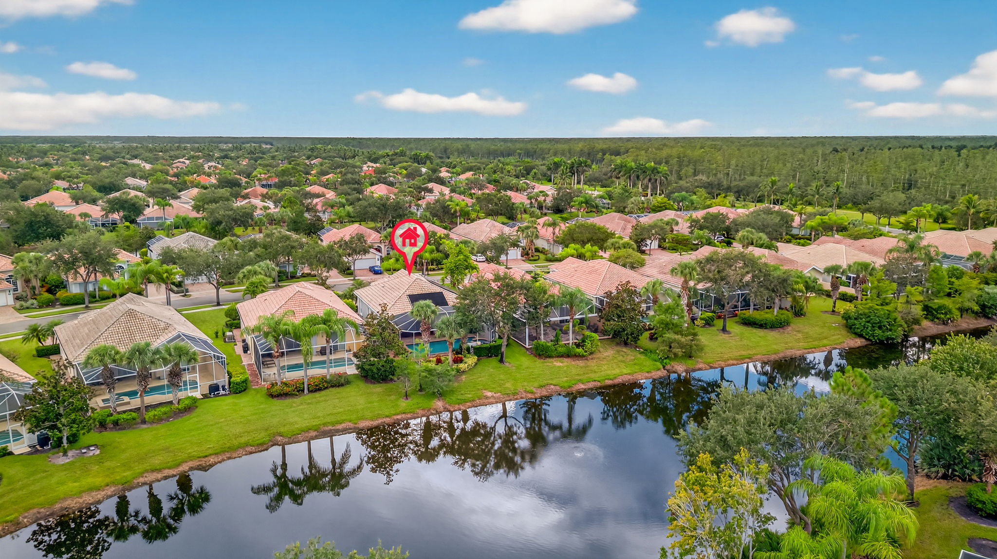 Aerial Rear Exterior