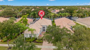 Aerial Front Exterior